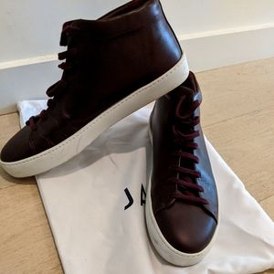 Jaks Shoes Hi-Top Leather Sneaker